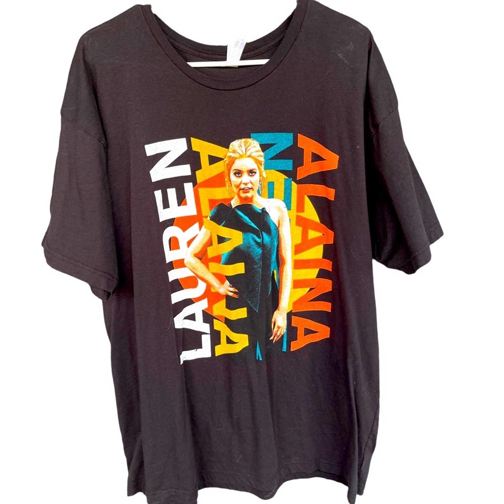 Lauren Alaina Concert Shirt Adult 2X XXL Black Country Music‎ Short Sleeve